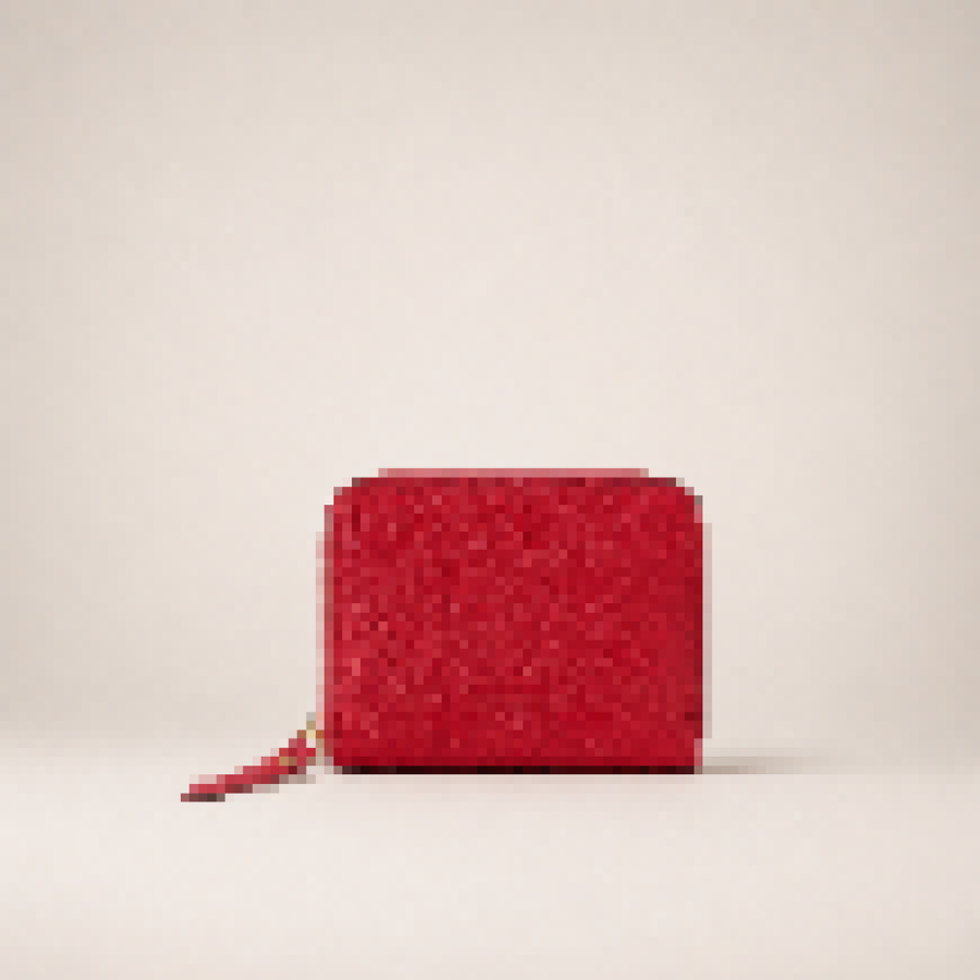 Compact Zip Around Wallet for Women – Mini Leather Wallet with Multiple Compartments for Cards, Cash and Everyday Essentials