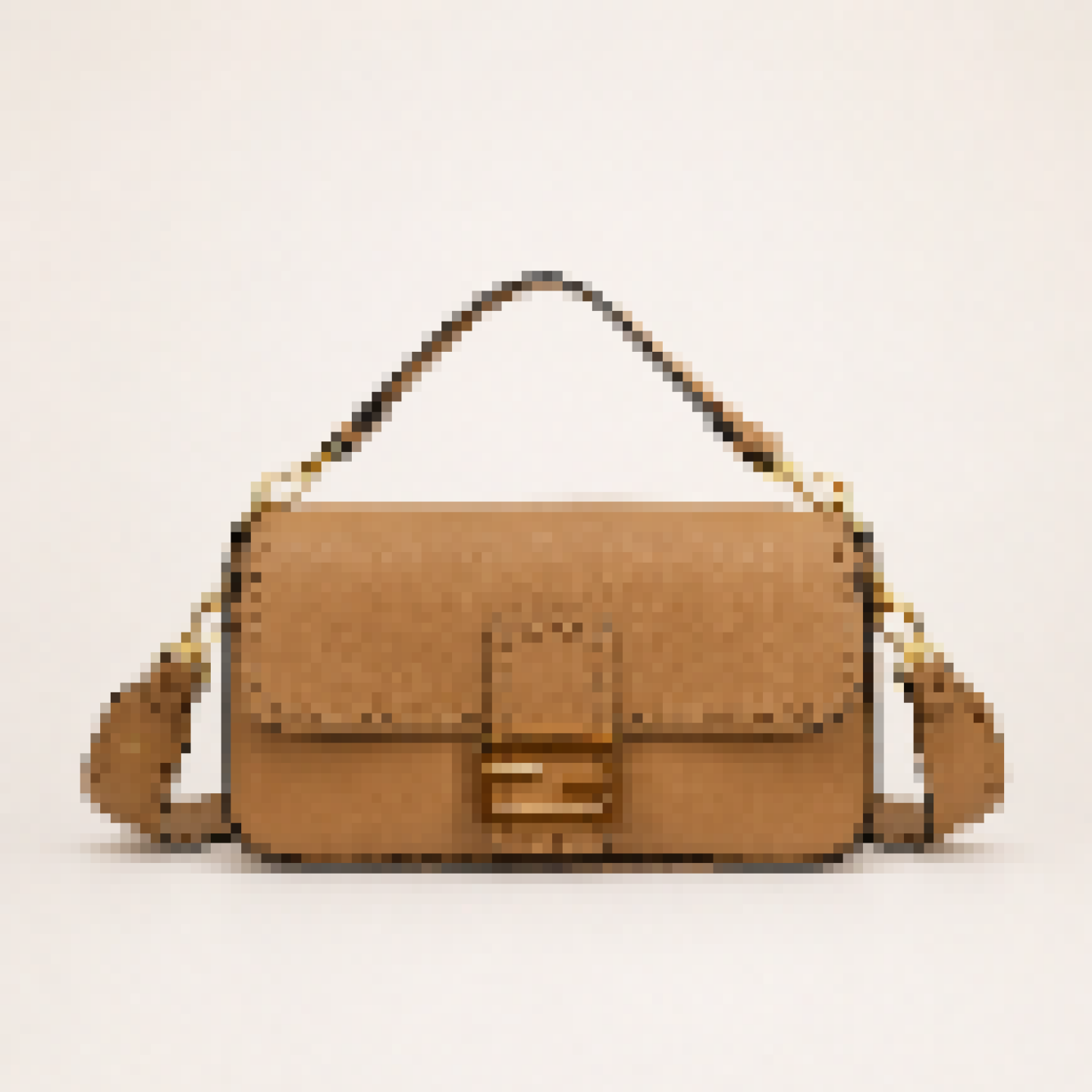 Structured Baguette Shoulder Bag with Adjustable Strap – Mini Crossbody Purse for Everyday Use
