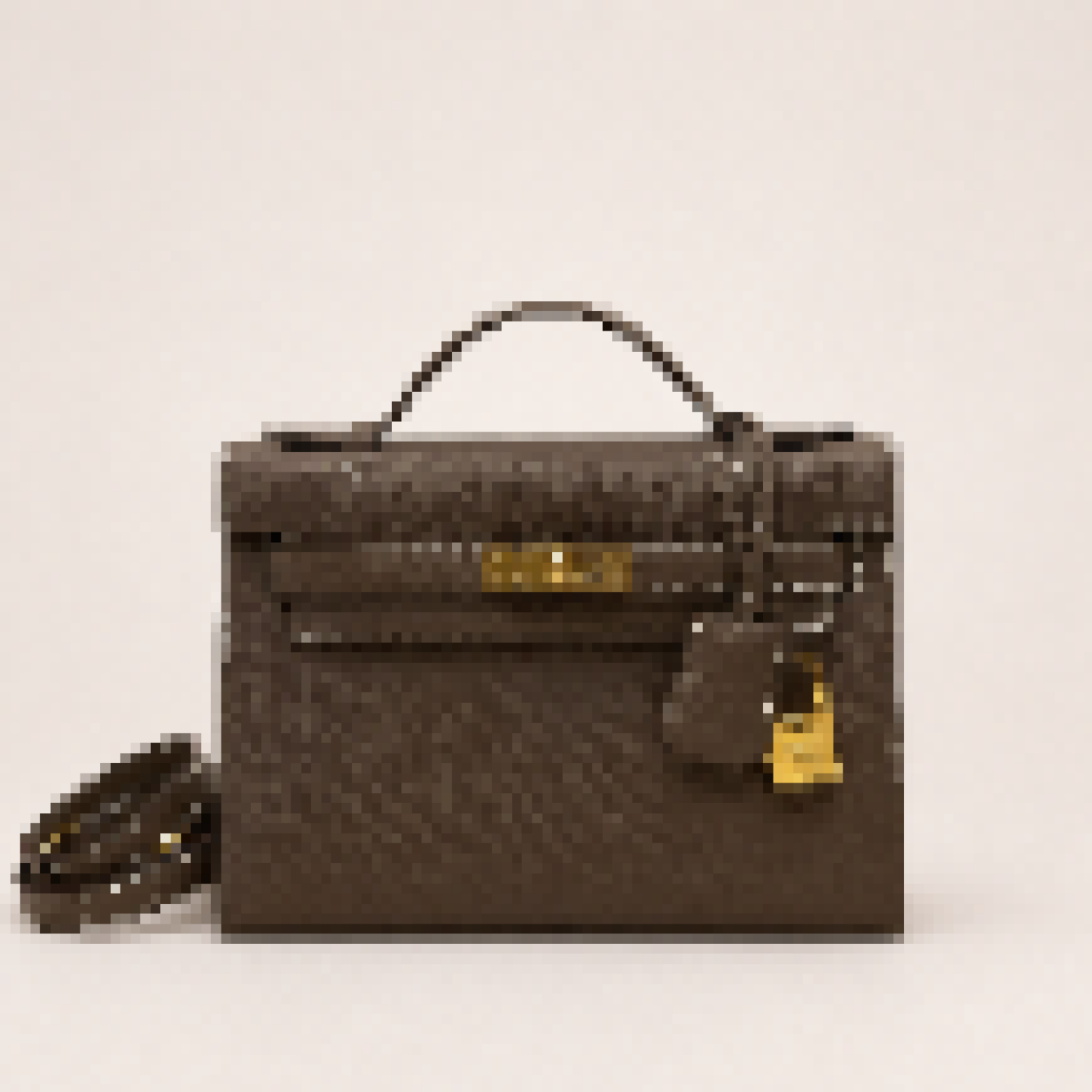 Compact Top Handle Crossbody Bag with Adjustable Strap for Daily Carry