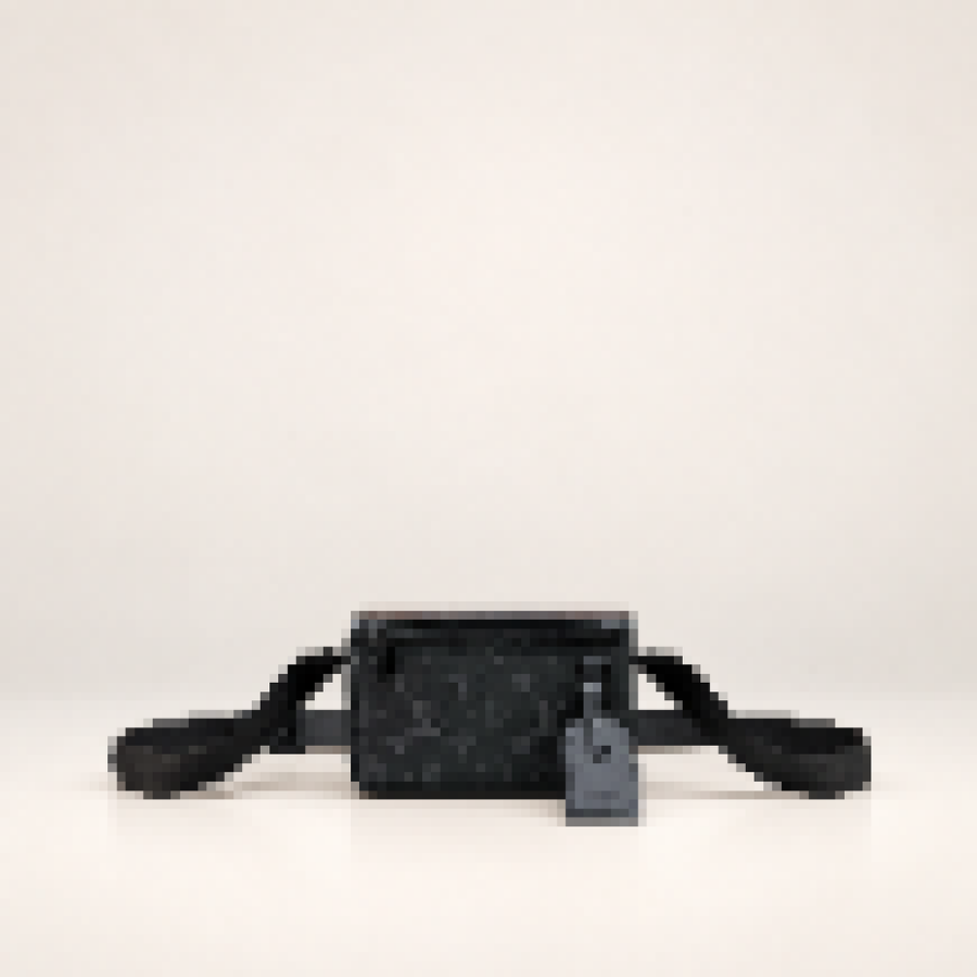 Monogram Wearable Wallet – Unisex Mini Crossbody Phone Bag for Everyday Essentials