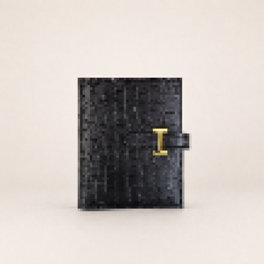 Luxury Matte Crocodile-Embossed Compact Leather Wallet – Premium Bifold Organizer Wallet