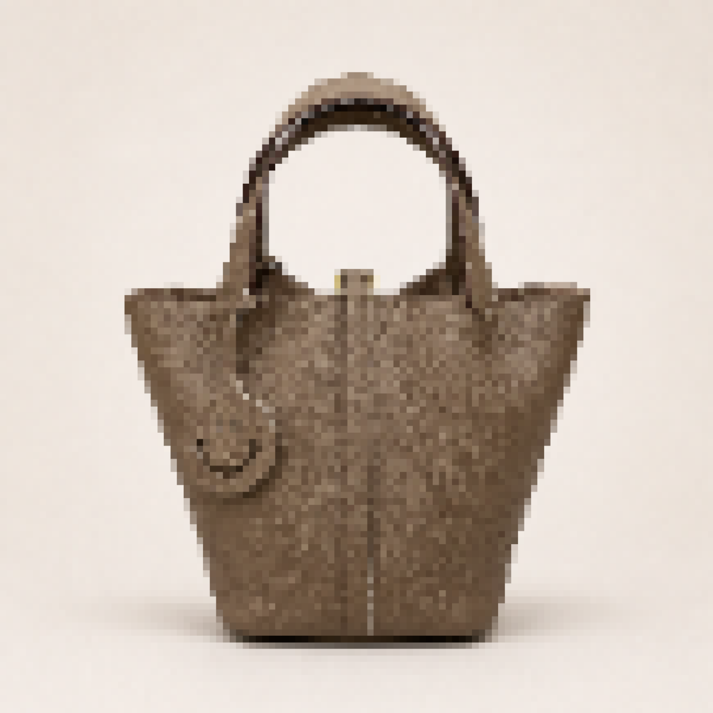 Bucket Tote Top Handle Bag with Spacious Interior for Daily Carry