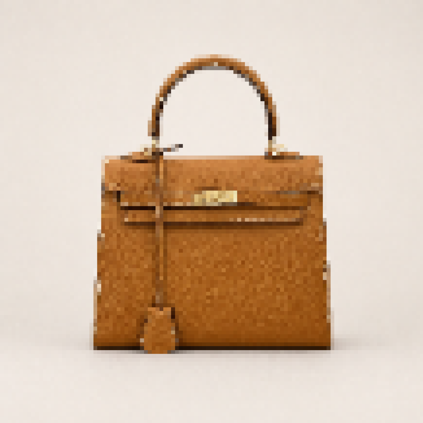 Structured Top Handle Handbag with Shoulder Strap for Daily Carry