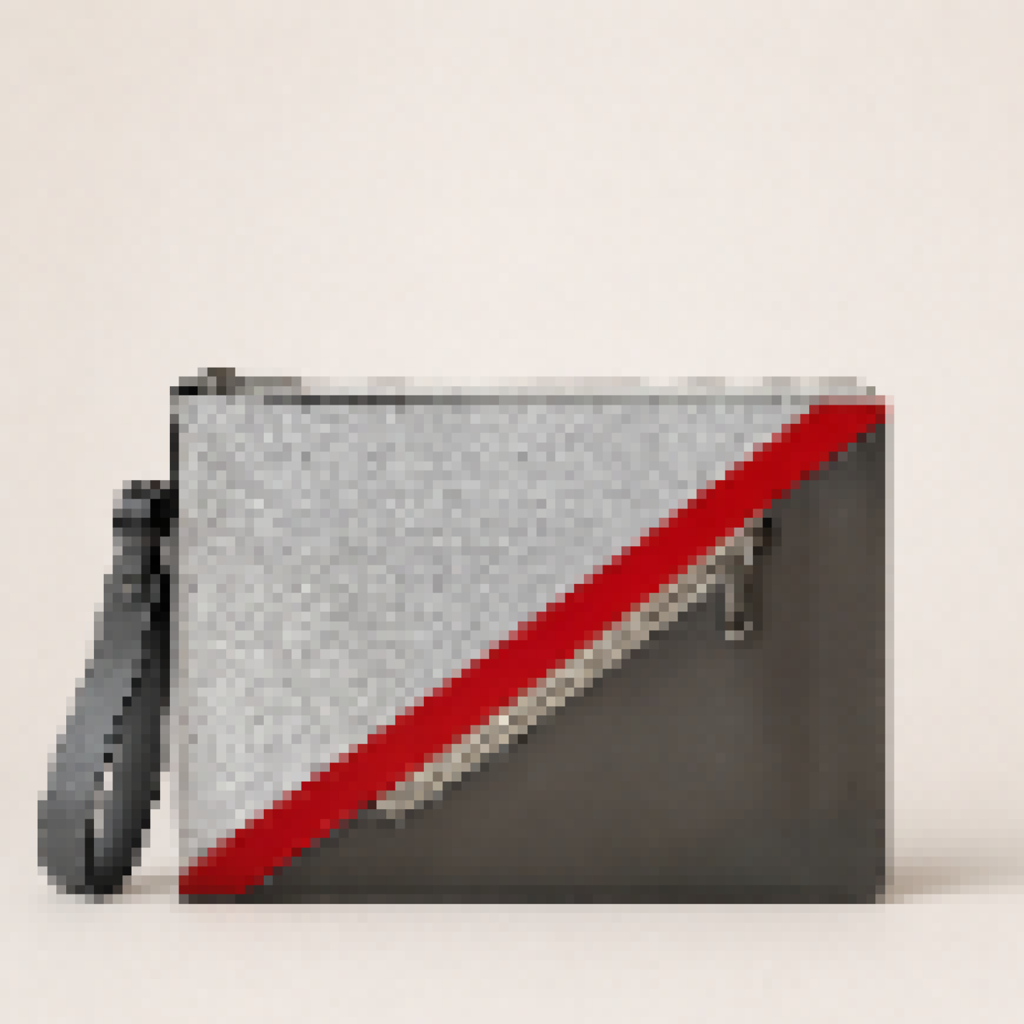 Wristlet Clutch Hand Pouch with Zip Closure for Daily Carry